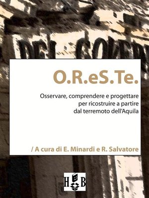 cover image of O.R.eS.Te.
